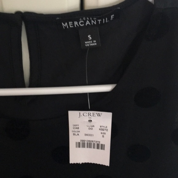 BNWT J Crew Black Tank - Picture 3 of 3